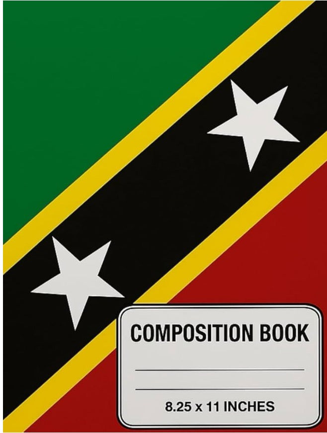 Saint Kitts Pride Exercise Book Paperback and Hardcover